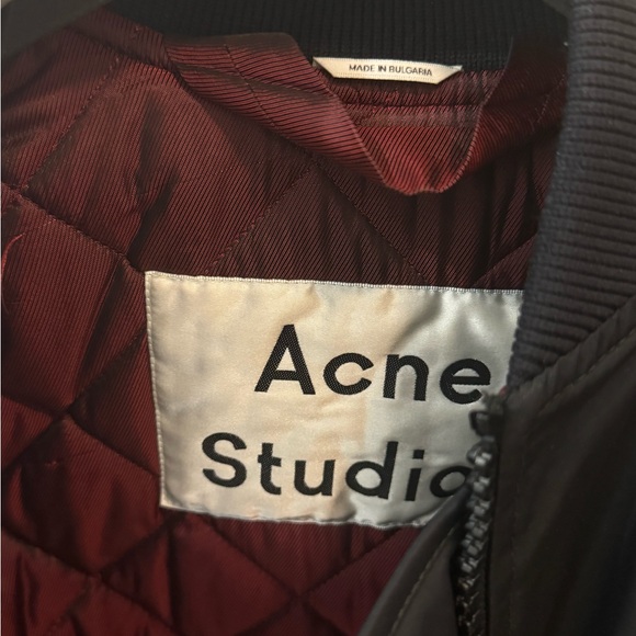 Acne Studio bomber jacket long, Excellent condition, Black, size xs - Picture 5 of 16